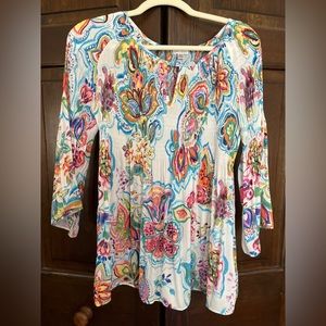 Spense S/P Beautiful Paisley Blouse Smokefree home. Never worn. Excellent cond.